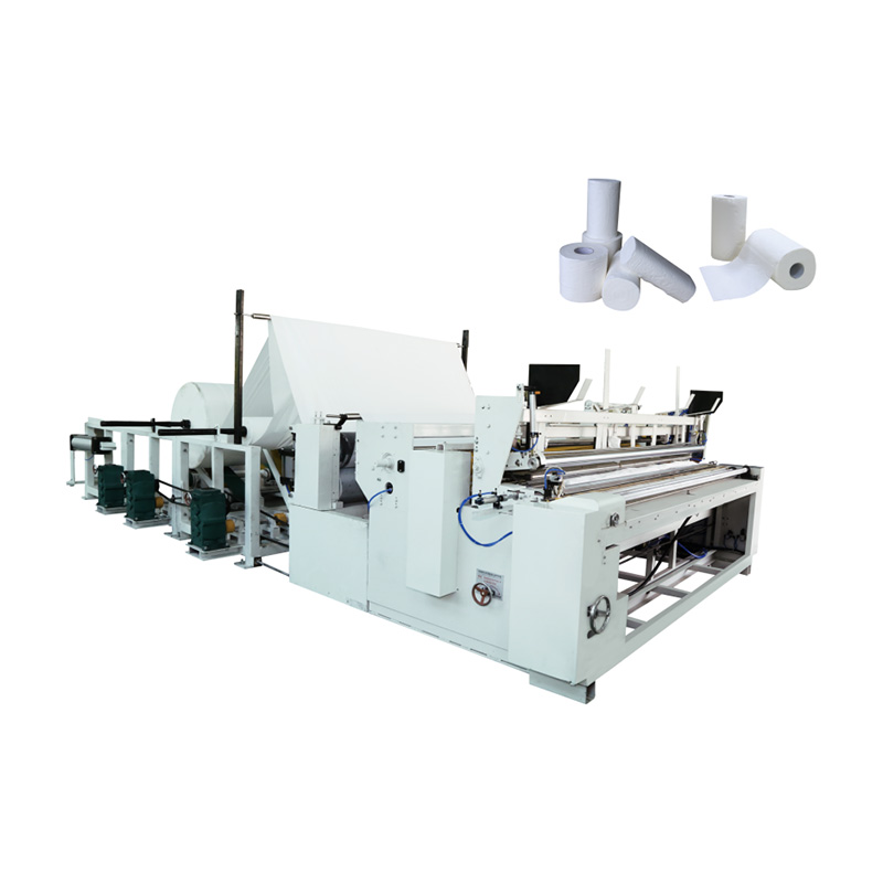 Semi-Auto Toilet Tissue Rewinder factory and manufacturers | OK